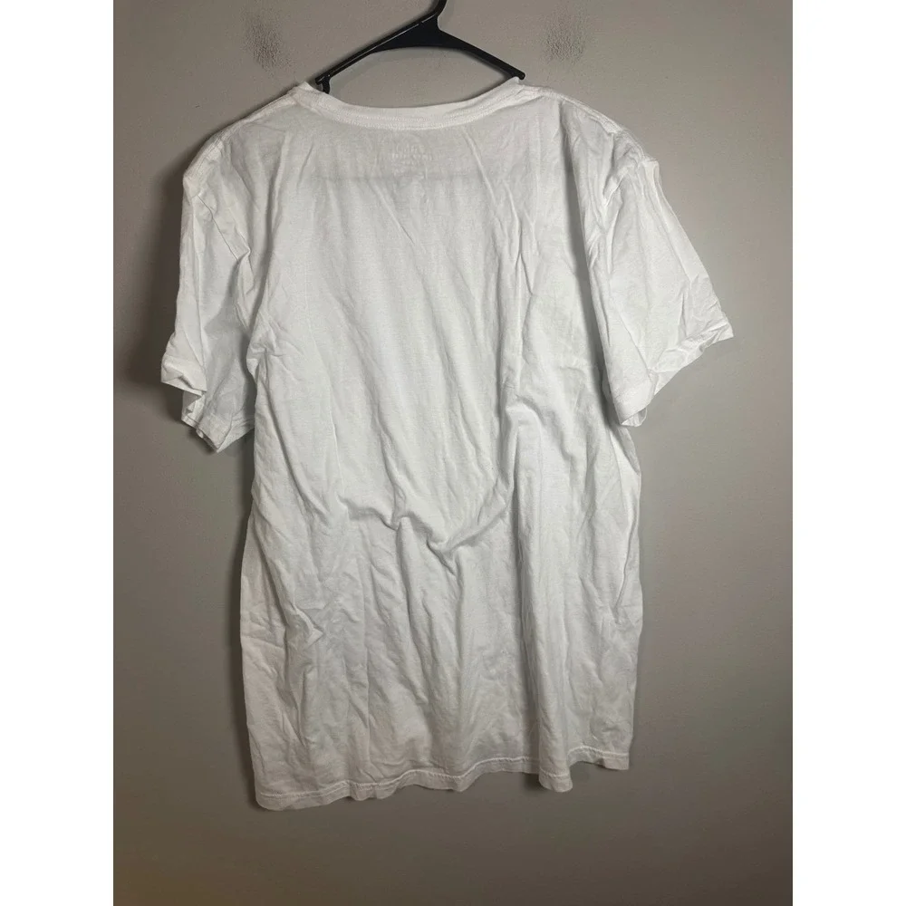 Polo Ralph Lauren Classic Fit Cotton Crew Neck T-Shirt White Large Pony Logo‎